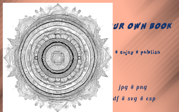 Coloring Pages “MANDALA” Graphics and Coloring Pages Amp