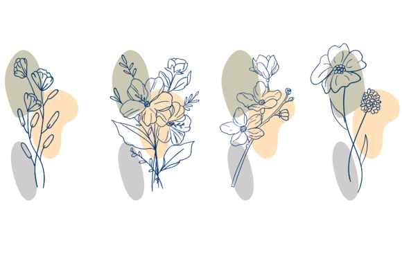 Flower Elegan Vector Design