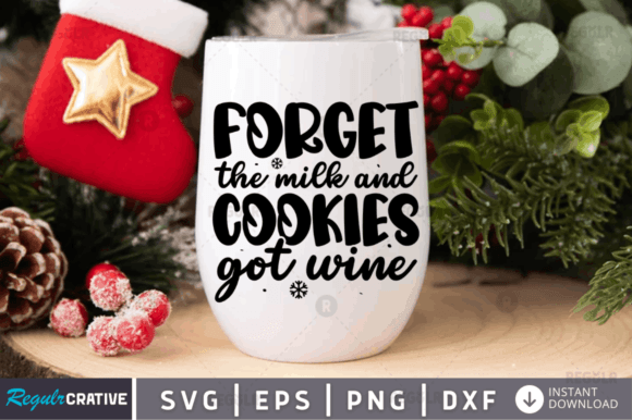 FREE Forget the Milk and Cookies Got Wi Graphics and Crafts