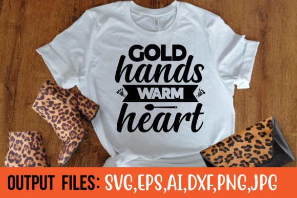 GOLD HANDS WARM HEART Graphics & Crafts