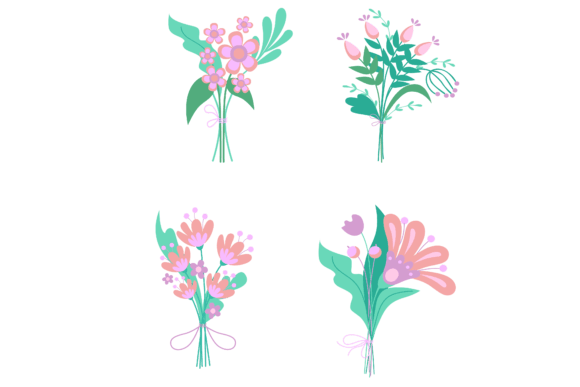 Illustration Design Flower Branch – Graphics & Freebies