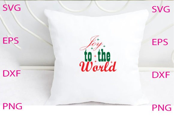 Joy to the World SVG Design for Crafts and Graphics
