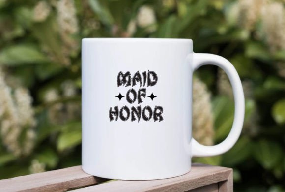 Maid of Honor Svg Design for Crafts and Graphics