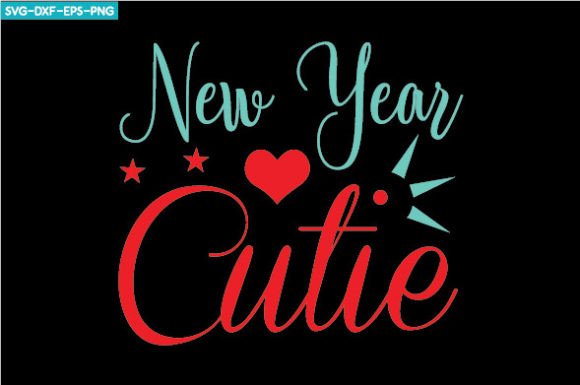 New Year Cutie SVG Graphics