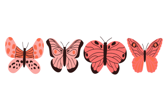 Set Butterfly Beautiful: Graphics and Freebies for Creative Publishing