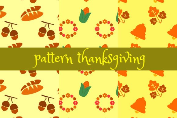 Thanksgiving Pattern Design: Graphics and Crafts for Content Creation